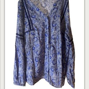 St John’s Bay - Floral Long Sleeve Button Up